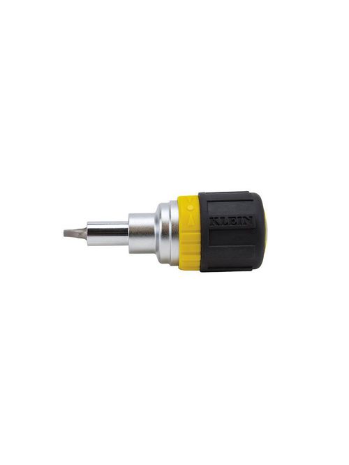 Klein 32594 3.5 Inch Cushioned Grip Black Handle 6-In-1 Stubby Screwdriver Klein 32594 3.5 Inch Cushioned Grip Black Handle 6-In-1 Stubby Screwdriver