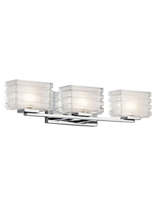 Product image for Kichler 45479CH Bath 3Lt Halogen