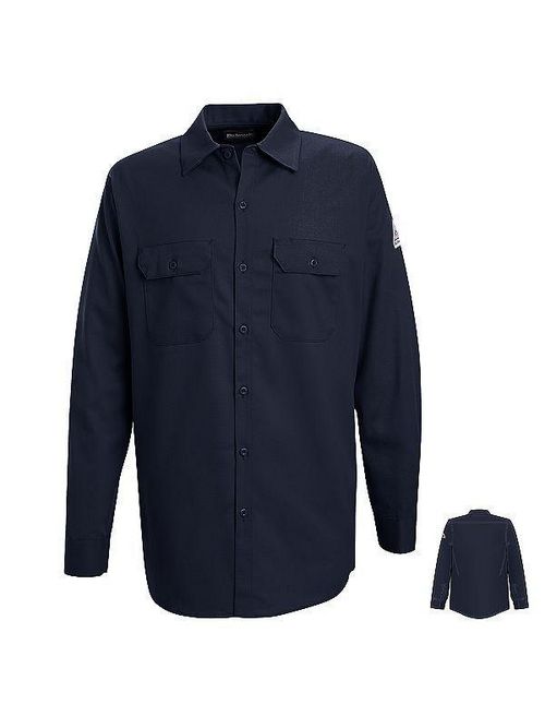 VF Imagewear SEW2NVRGXL Regular XL Navy Work Shirt Irby Utilities