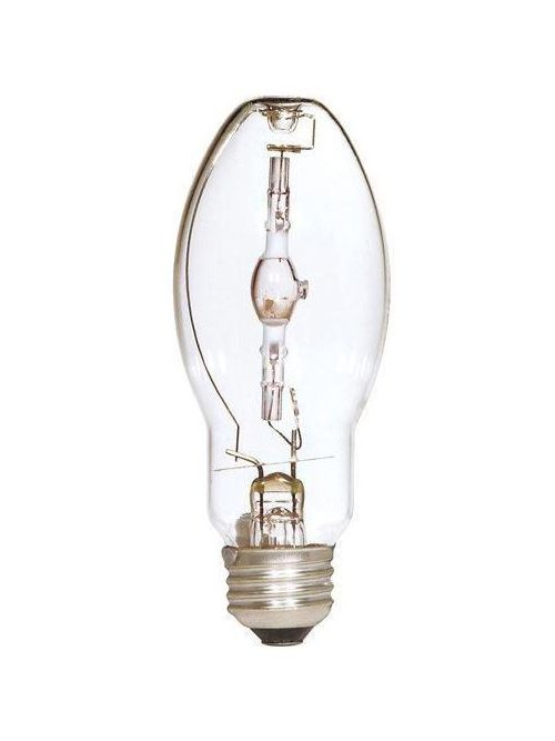 Product image for Satco S4862 175W Metal Halide HID; Medium base; ED17; Clear; 65 CRI; 4000K