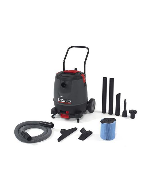 Product image for Ridgid Tool Company 50338 16 Gallon 20 Foot Cord 193 CFM Wet/Dry Vacuum Cleaner