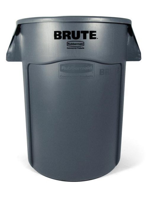 Product image for RUB FG264360GRAY BRUTE 44 COUNT VENTED TRASH CAN