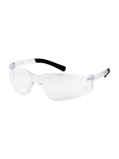 Product image for PIP 250-26-0020 Clear Frame/Lens Anti-Scratch Coated Universal Safety Glasses