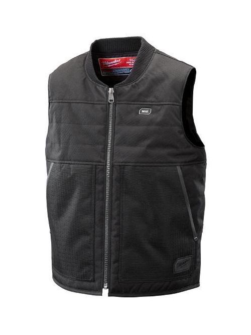 Product image for MILW 2172-XL M12 HEATED RIPSTOP VEST ONLY BLACK EXTRA LARGE