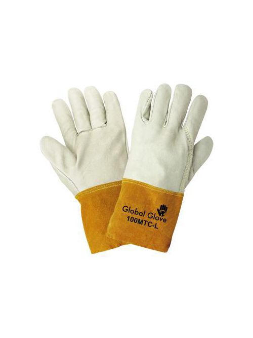 Global Glove & Saftey Mfg Inc 100MTCM Medium Premium Grain Cowhide Mig
