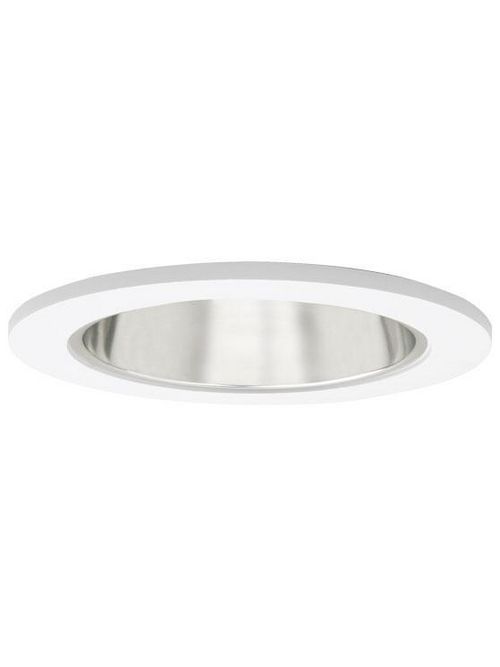 Product image for Elite B402CL-WH  4" Chrome Reflector w/ White Trim Ring