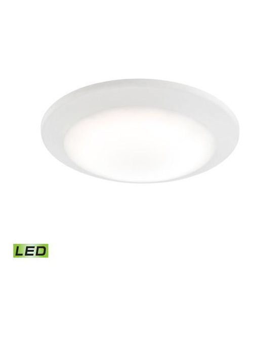 Product image for THO MLE1201-5-30 30 15 WATT LED 850 LUMENS WHITE FINISHED BASEMENT SURFACE MOUNT