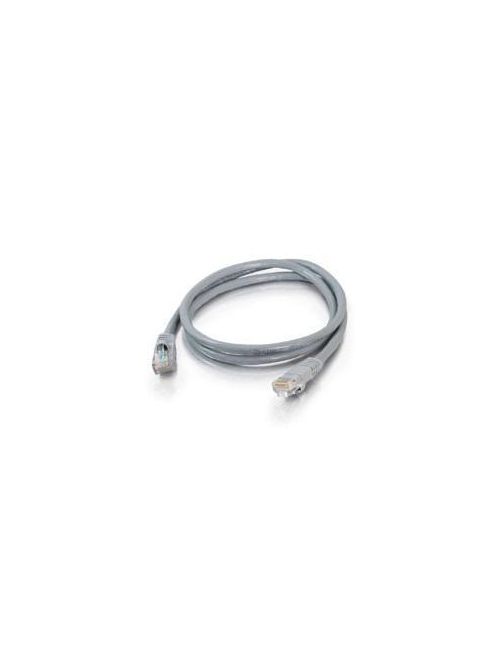 Product image for Quiktron 570100005 5 Foot CAT 5E Gray Booted Patchcord