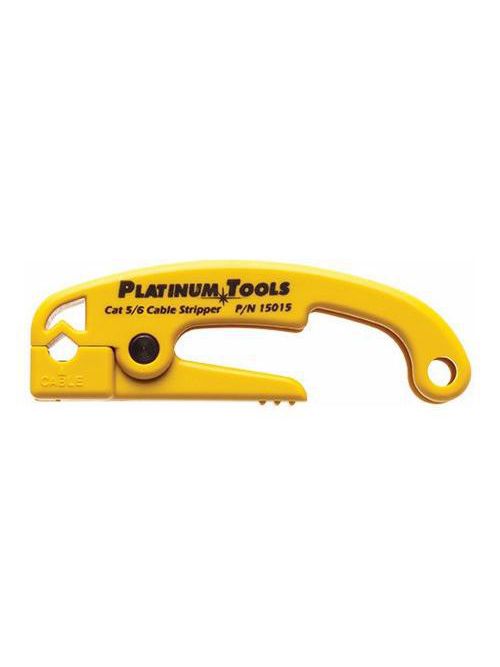 Product image for Platinum Tools 15015C Clamshell CAT 5/6 Cable Jacket Stripper