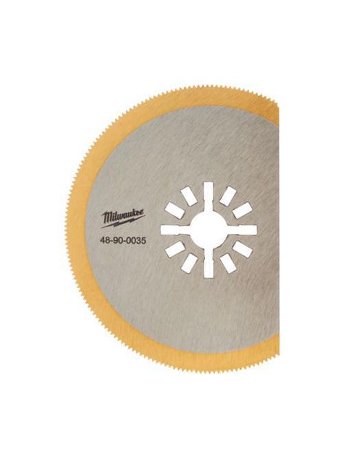 Milwaukee 48-90-0035 3-1/8" Titanium Segment Multi-Tool Blade Milwaukee 48-90-0035 3-1/8" Titanium Segment Multi-Tool Blade