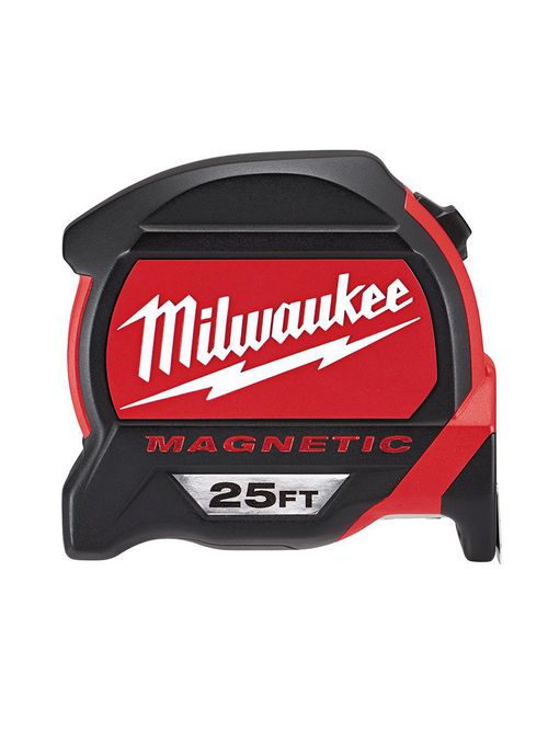 Product image for Milwaukee 48-22-7125 25' Magnetic Tape Measure