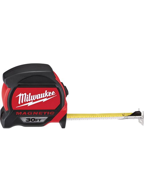 Product image for Milwaukee 48-22-7130 30ft Premium Magnetic Tape Measure