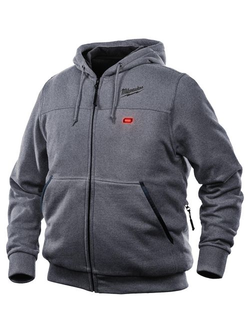 Product image for MILW 301G-212X M12 HEATED HOODIE KIT GRAY SIZE 2X-LARGE