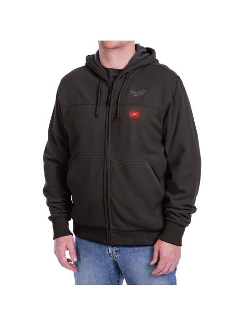 Product image for MILW 301B-20S M12 HEATED HOODIE ONLY BLACK SIZE SMALL