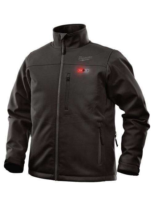 Product image for MILW 201B-202X M12 HEATED JACKET ONLY BLACK SIZE 2X-LARGE