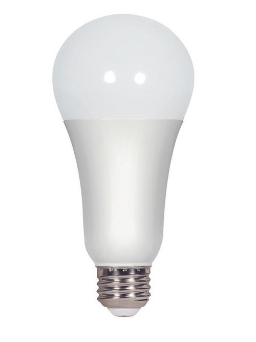 Product image for Satco S9816 15.5 watt; A21 LED; Frosted; 3000K; Medium base; 220' beam spread; 120 volts