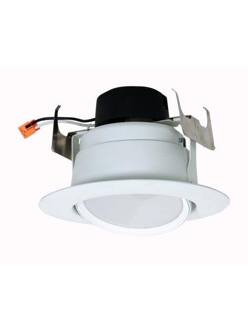 Product image for Satco S9473 12 watt LED Directional Retrofit Downlight - Gimbaled; 5"-6"; 3000K; 120 volts; Dimmable