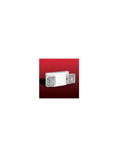 Lightalarms LCAB-2SQLEDR Battery Unit Emergency Light, (2) 3.6V 1W LED Adjustable Square Lighting Heads, 200 Total Lumens, 6000K, Nickle-Cadmium Battery Product image for Lightalarms LCAB-2SQLEDR Battery Unit Emergency Light, (2) 3.6V 1W LED Adjustable Square Lighting Heads, 200 Total Lumens, 6000K, Nickle-Cadmium Battery