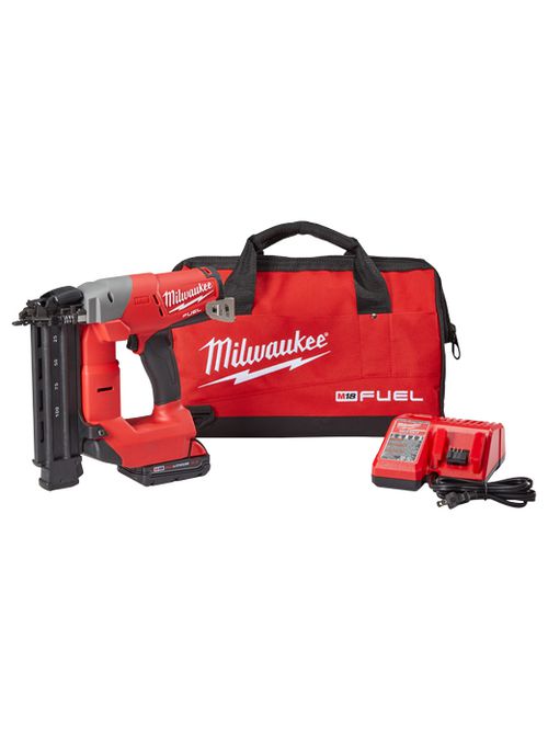 Product image for Milwaukee 2740-21CT M18 FUEL™ 18 Gauge Brad Nailer Kit