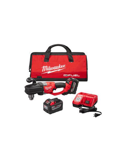 Product image for Milwaukee 2707-22HD M18 FUEL™ Hole Hawg® HIGH DEMAND™ 1/2" Right Angle Drill Kit