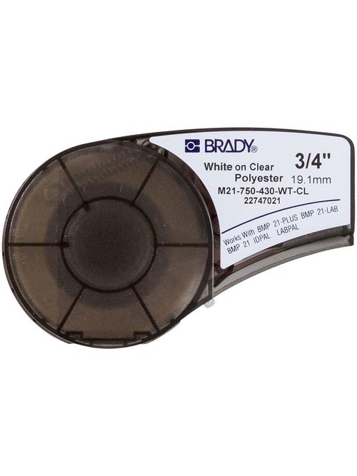 BRADY M21-750-430-WT-CL Label,BMP21 BRADY M21-750-430-WT-CL Label,BMP21