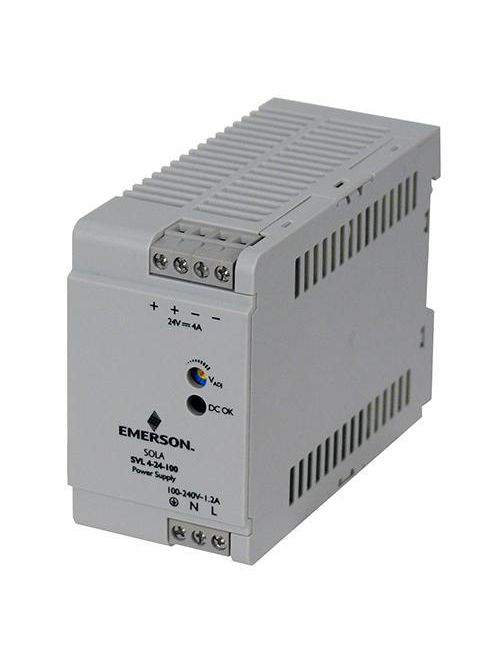 Product image for SHD SVL424100 96 Watt 24 Volt DC Output Voltage Power Supply DIN PS 85-264
