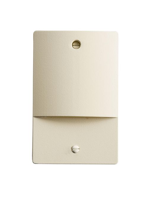 Product image for Kichler 12666ALM LED STEP LIGHT NON DIMMABLE