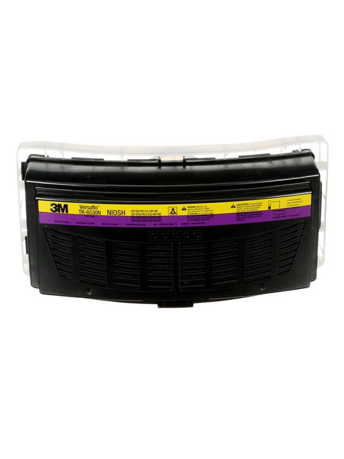 Product image for 3M Versaflo Organic Vapour/Acid Gas/HEPA Cartridge, TR-6530N, for TR-600/800 PAPR