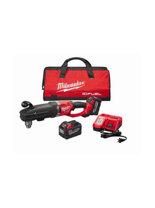Product image for Milwaukee 2709-22HD M18 FUEL™ Super Hawg™ 1/2" Right Angle Drill HIGH DEMAND™ Kit