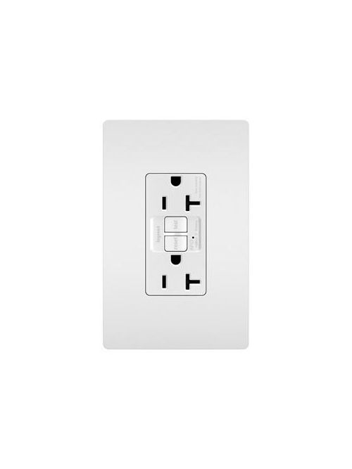 Product image for Pass & Seymour AF202TRW 20A 125V Tamper-Resistant Arc-Fault Circuit Interrupter - White