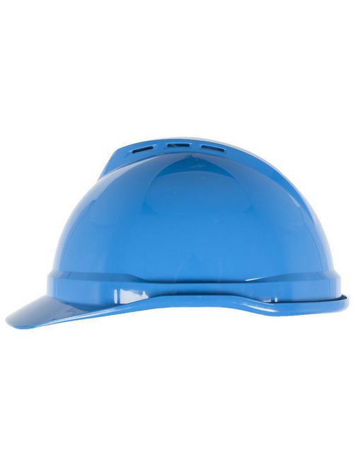 Product image for CAP, V-GARD 500 VENT, FAS-TRAC 6PT, BLUE