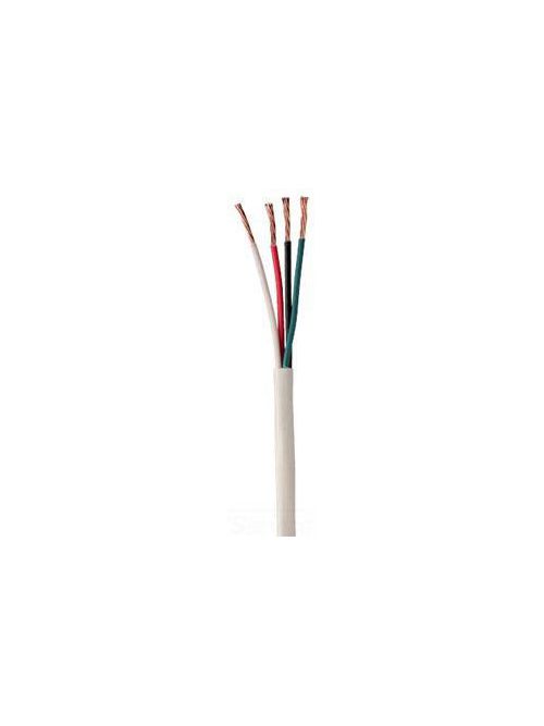 Product image for Southwire 57564001 1000 Foot 18 AWG 4-Conductor Natural Copper CL3P/CMP/FPLP FT6 Unshielded Electronic Wire