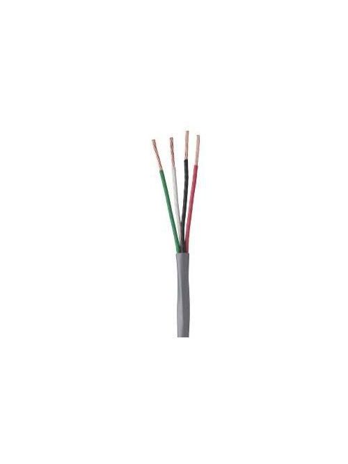 Product image for Southwire 57566701 1000 Foot 18 AWG 4-Conductor Gray Copper CMR/CL3R/FPLR FT4 Unshielded Electronic Wire