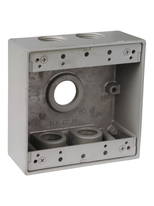 PL LTX14-6 ALUM OUTLET BOX PL LTX14-6 ALUM OUTLET BOX
