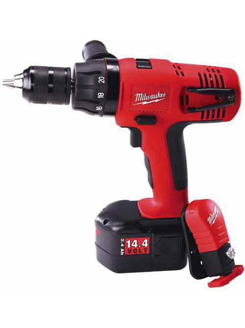 Product image for Kit LOK-TOR drill/driver cordless 2.4Ah 14.4VDC