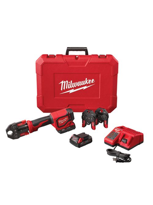 Milwaukee 2674-22C M18™ Short Throw Press Tool Kit w/ PEX Crimp Jaws Milwaukee 2674-22C M18™ Short Throw Press Tool Kit w/ PEX Crimp Jaws