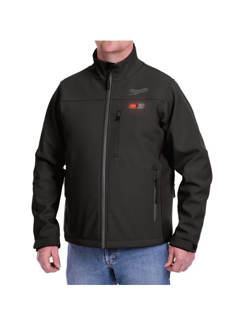 Product image for MILW 201B-213X M12 HEATED JACKET KIT BLACK SIZE 3X-LARGE