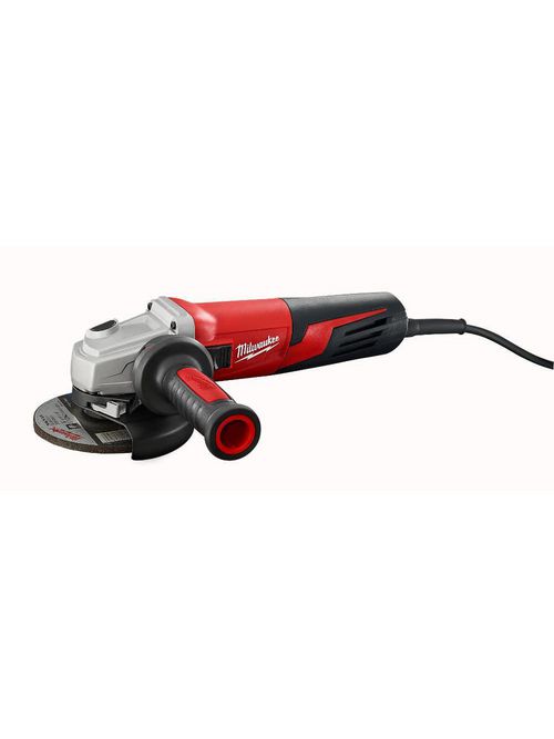 Product image for Milwaukee 6117-33S 13 Amp 5" Small Angle Grinder w/ Shroud Slide, Lock-On