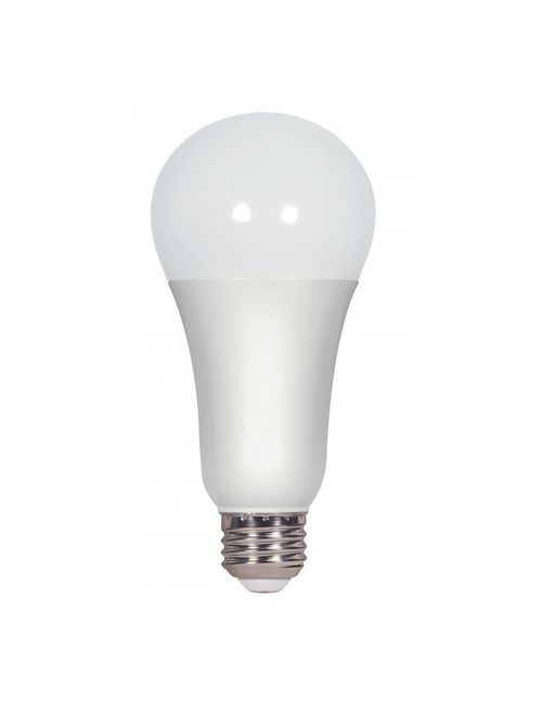 Product image for Satco S8790 16 watt; A21 LED; 5000K; Medium base; 220' beam spread;120 volts; 4-pack