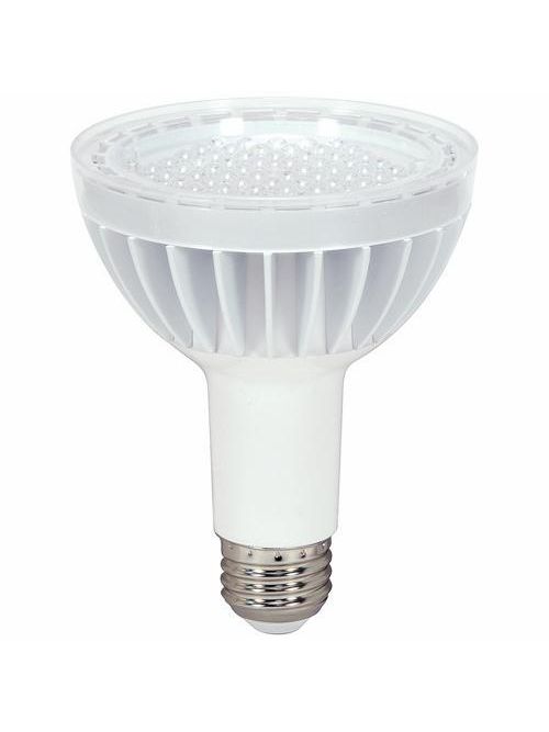 Product image for Satco S8971 - 14 watt PAR30 Long Neck LED; 2700K; 60' beam spread; Medium base; 120 volts