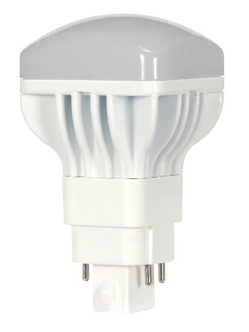 Product image for Satco S9300 13 Watt LED PL 4-PIN; 2700K; 900 Lumens; G24q base; 50000 Average rated hours; 120 Deg. Beam Angle; 120-277 Volt