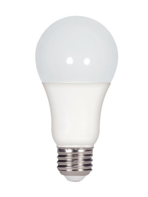 Product image for Satco S9812 11.5 watt; A19 LED; 4000K; Medium base; 220' beam spread; 120 volts