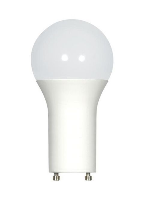 Product image for Satco S9814 11.5 watt; A19 LED; 2700K; GU24 base; 220' beam spread; 120 volts