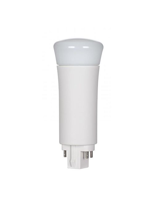 Product image for Satco S9861 9 Watt LED PL 4-Pin; 5000K; 900 Lumens; G24q base; 50000 Average rated hours; 120 Deg. Beam Angle