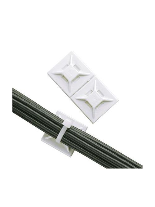Panduit ABMM-A-C 100/Pack .75 x .75 Inch (19.1 x 19.1 mm) Adhesive Cable Tie Mount Panduit ABMM-A-C 100/Pack .75 x .75 Inch (19.1 x 19.1 mm) Adhesive Cable Tie Mount