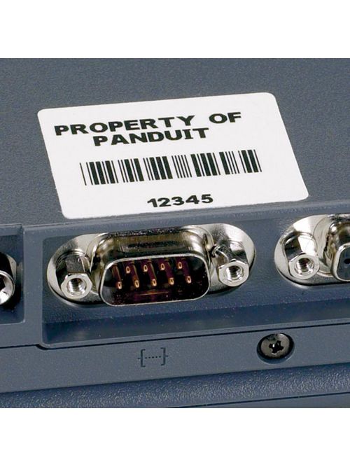 Panduit C100X050CBC P1 Cassette Adhesive Vinyl Component Label Panduit C100X050CBC P1 Cassette Adhesive Vinyl Component Label