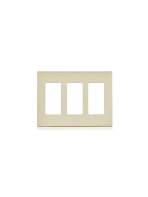 Product image for LEV 80311-W 3G WHT WALLPLATE