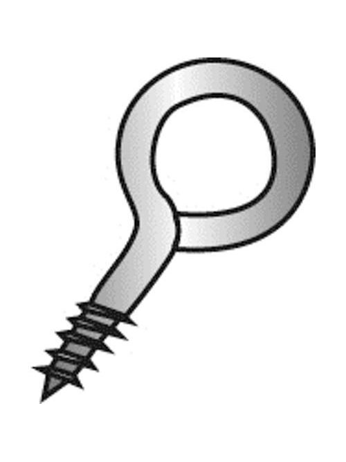 CUL 66402 #2 SCREW EYES ZP CUL 66402 #2 SCREW EYES ZP