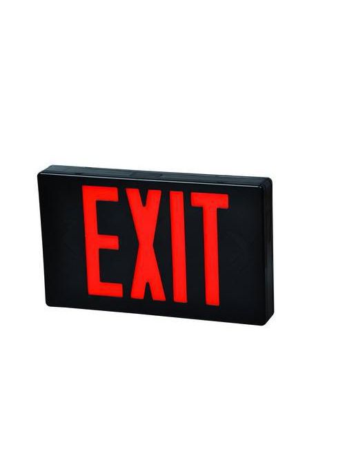 Product image for MOR 73013 LED ExSgn Red LED Blk Hou