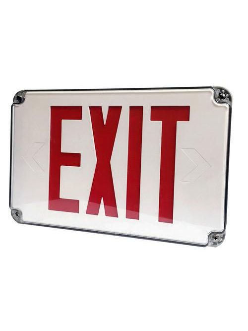 Product image for MOR 73452 LED Wet Location Exit Sig